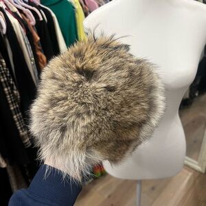 Eugenia Kim Natural Brown Fur Pom Pom Accessory